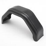 Plastic fender L=180mm, black